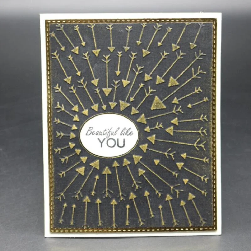 3D креативные тисненые бумажные пластины скрапбукинг пластиковая папка для