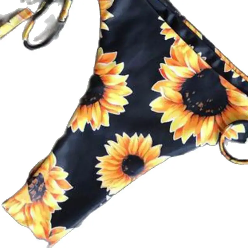 

Printed Bikini 2020 New Swimsuit Women Feel Ruffle Swimsuit Strap Sexy Bikini 2020 Bikini Set Swimming Suit for Women
