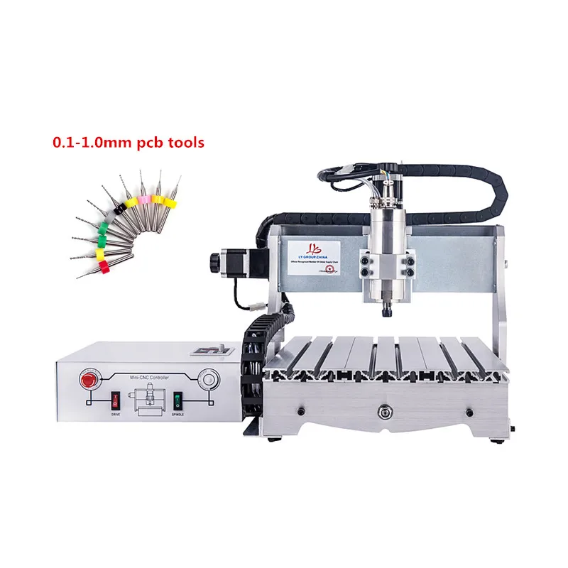 Фрезерный станок с ЧПУ 3040 3 4 оси фрезерный по дереву 30*40 шариковый винт 800 Вт