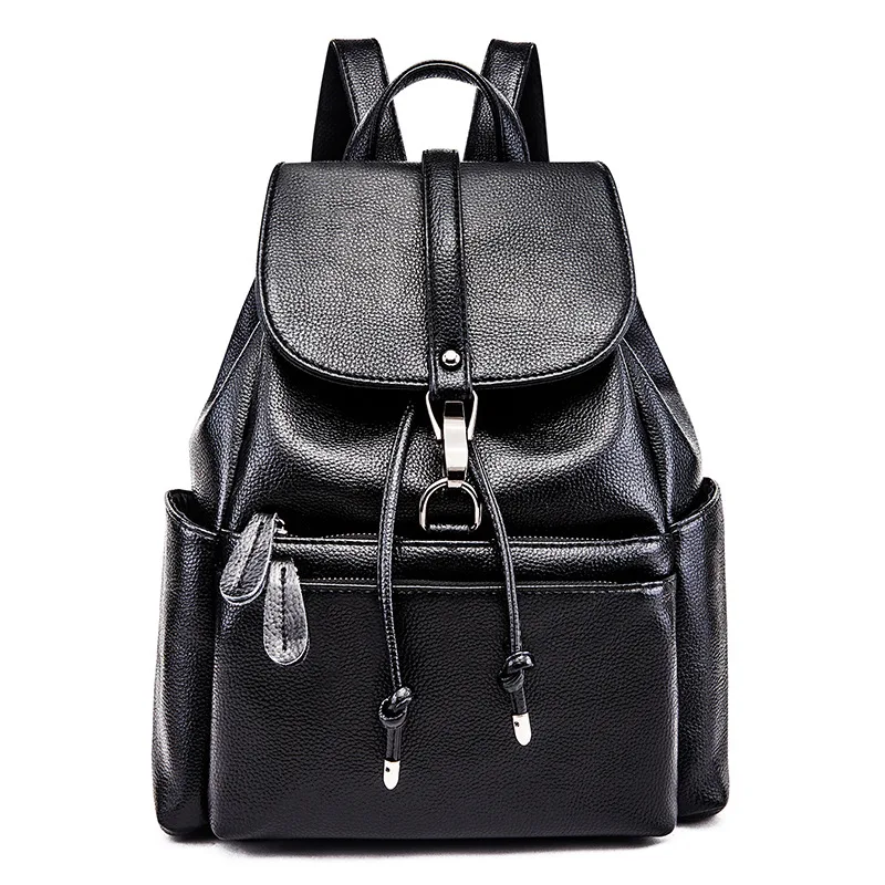 

New Women's Backpack Korean Lychee Backpack