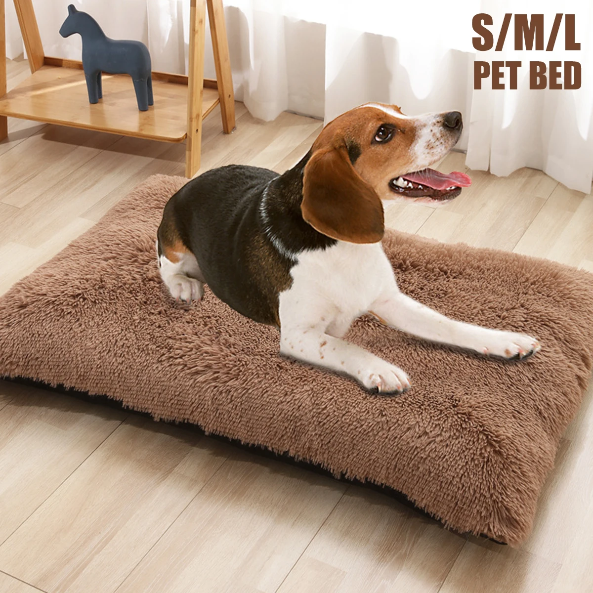 

Detachable Dog Bed Pad warm Pet Pads Dog Blanket Cat Bed Pet Thermal Mat Blanket Sofa Cushion mats with Hidden Zipper