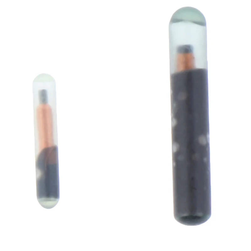 

125KHZ/134.2KHZ 2.12*12mm/1.25*7mm Microchip Animal RFID Tag With EM4305 Chip ISO11784/5 FDX-B For Fish Dog Cat Idetification