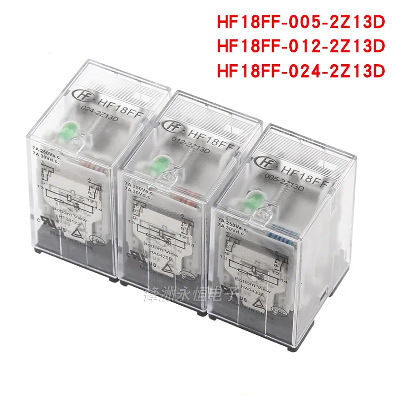 Новый HF18FF-005-2Z13D 5VDC HF18FF-012-2Z13D 12VDC HF18FF-024-2Z13D 24VDC две группы преобразования 8PIN