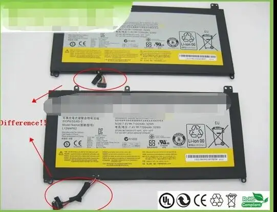 Новый оригинальный аккумулятор для ноутбука LENOVO L12M4P62 L12L4P62 7 4 в 52 Втч|Аккумуляторы