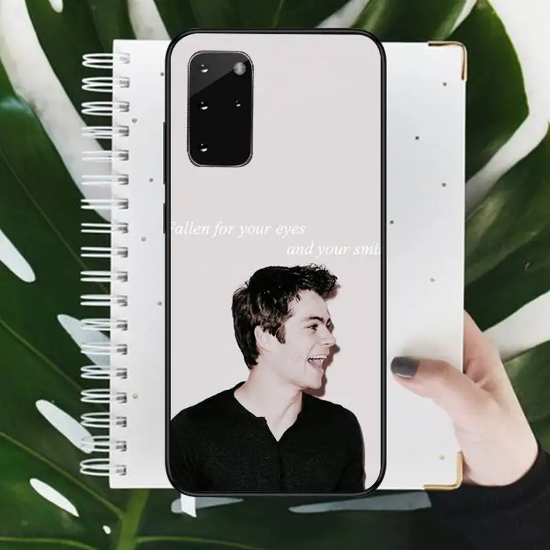 

Dylan O'Brien Teen Wolf Phone Case For Samsung galaxy S 9 10 20 A 10 21 30 31 40 50 51 71 s note 20 j 4 2018 plus