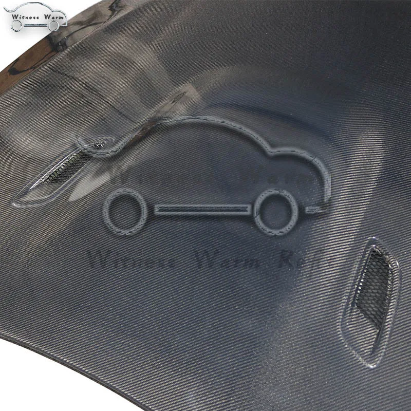 E92 M3 стильный капот двигателя из углеродного волокна передний крышки капота для