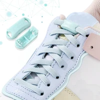 1 pai flat elastic shoelaces for shoes shoelaces without ties kids adult sneakers shoe lace quick lazy shoe laces buckle string