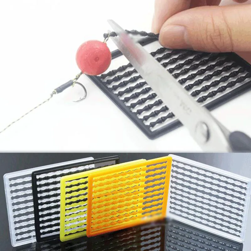 

5Set/500PCS Hair Rig Fishing Boilie Stops Dumbell Bait Rig Carp Stops for Carp Course Barbel Fishing Accessories