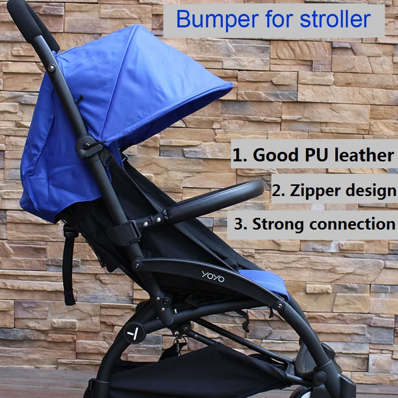 Детская коляска аксессуары Yoya кожаный передний бампер ручной подлокотник для