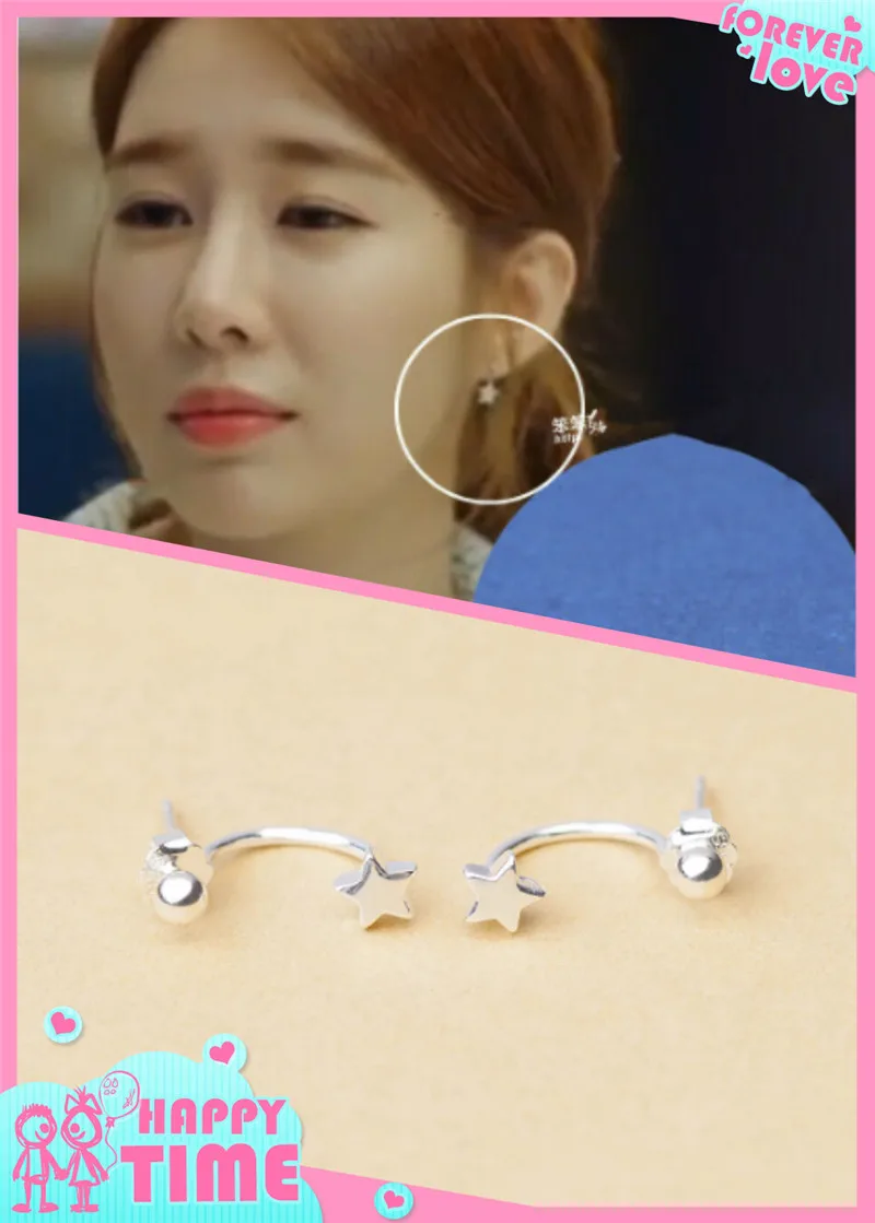 Гоблин: одинокий и большой бог Корейская Драма солнечные серебряные серьги