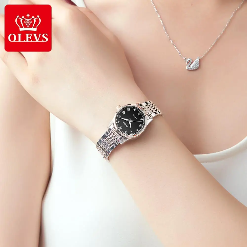 Designer Watch Women Luxury Brand Automatic Mechanical Watch Waterproof Classic Steel Strap Mechanical Watch Gift For Women enlarge