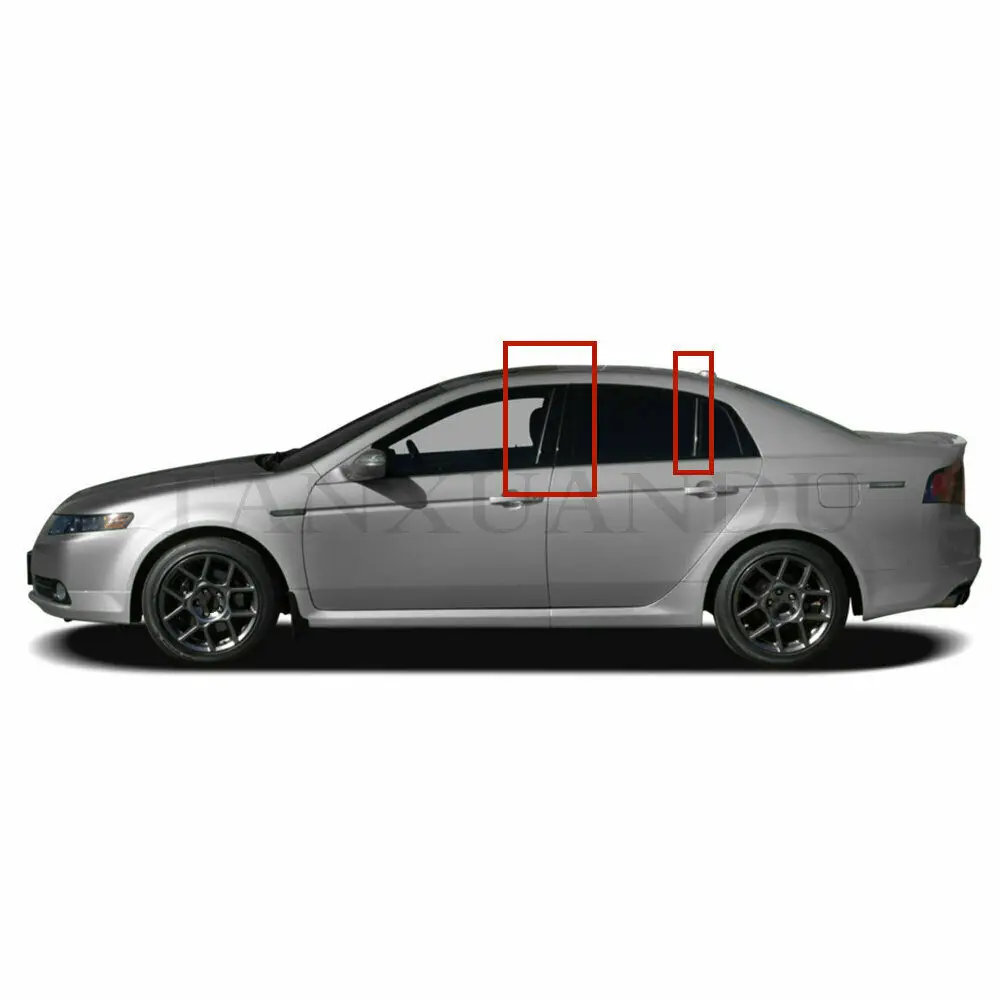 6 шт./комплект накладки на двери и окна ACURA TL 2004-2008 04-08 | Автомобили мотоциклы