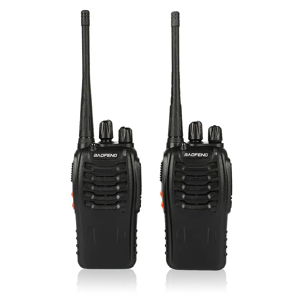

BF-888S UHF Durable Wireless Professional Handheld Walkie Talkie Non-toxic ABS Plastic Material Long-distance Clear Voice