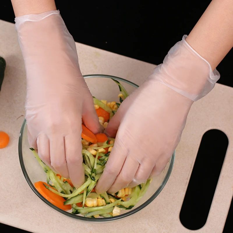 Disposable Gloves Kitchen Food-touch PVC (SGS CE) | Дом и сад