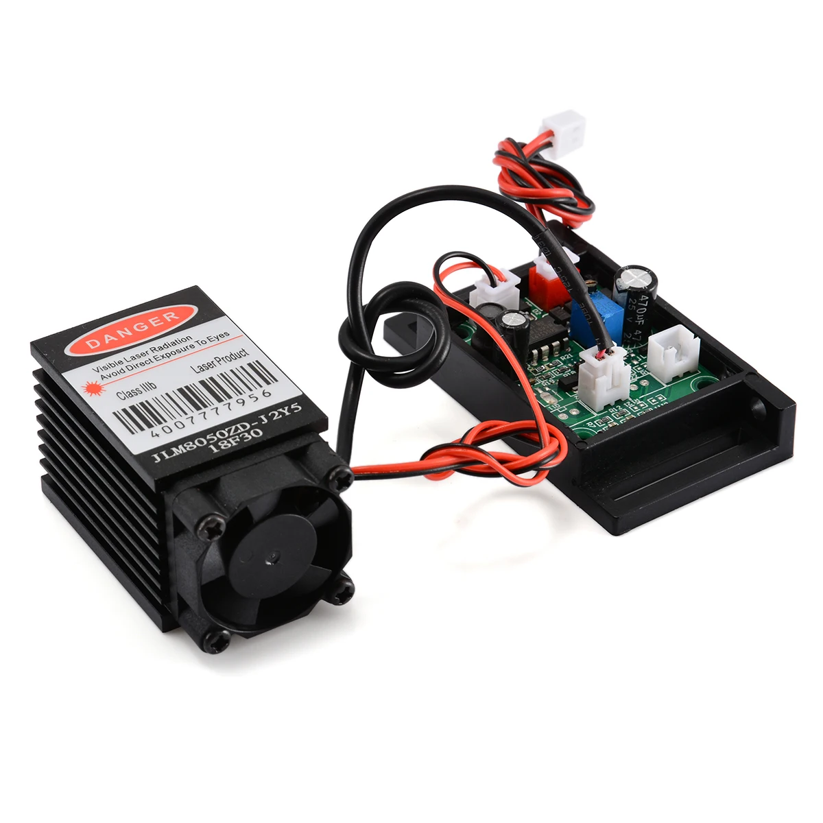 1pc 12V 500mW 808nm Multi-use Focusable Red Laser Module Infrared Diode Dot &amp TTL Fan Cooling for Sweep Instrument | Инструменты