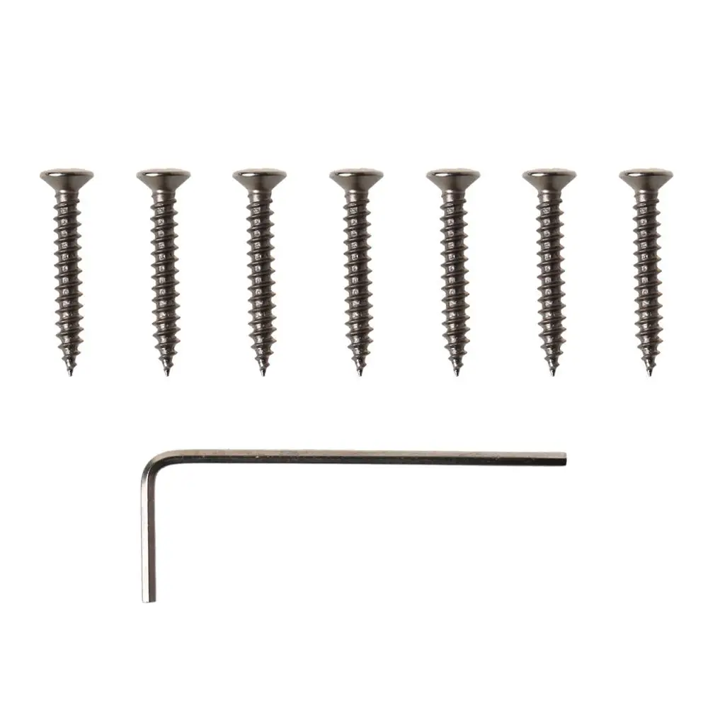 

Guitar Accessories New Chrome Vintage Style Bridge 5 Screws