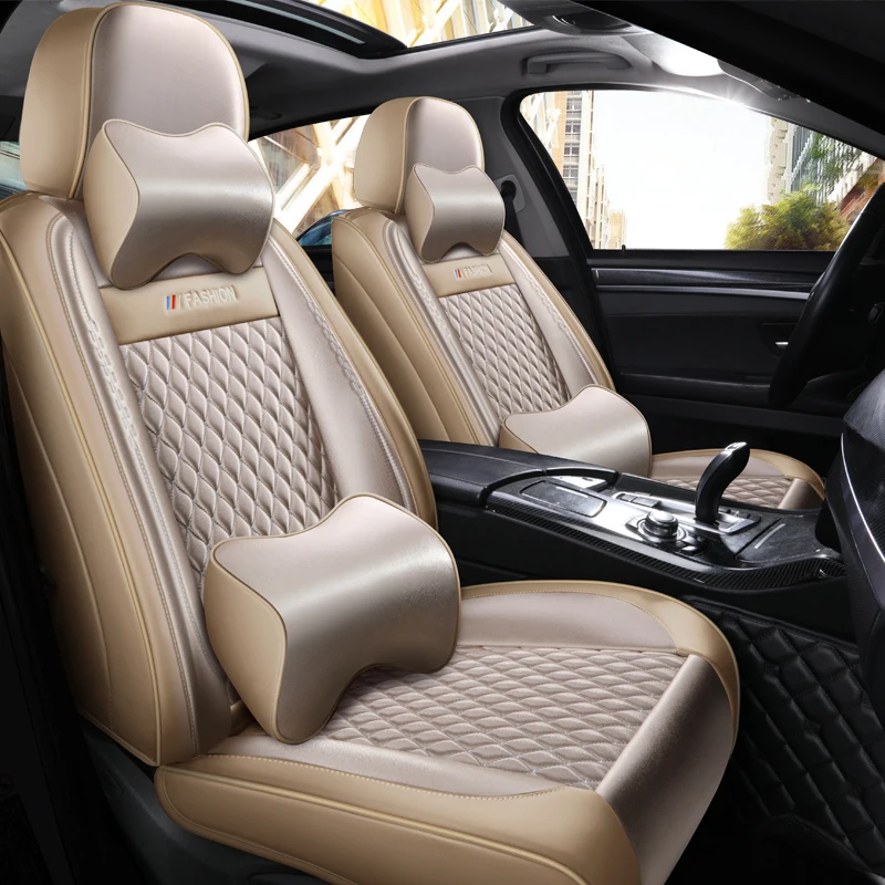 Чехол для автомобильного сиденья с полным покрытием чехлы из льняного волокна bmw