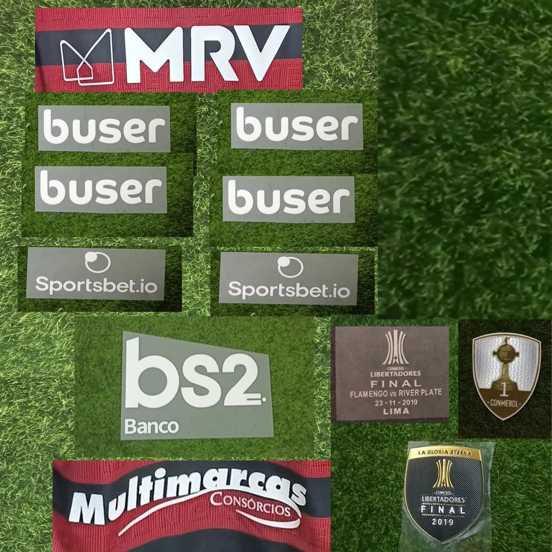 Патч спонсор flamбалго 2019 финальный значок COPA LIBERTADORES 2019|Заплатки| |