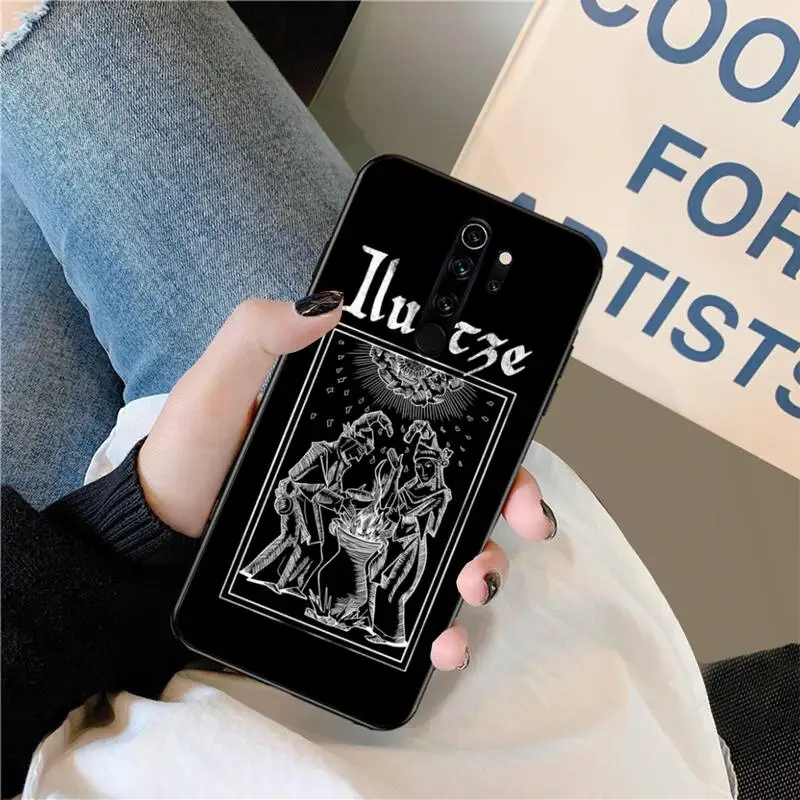 Мягкий силиконовый черный чехол CUTEWANAN Burzum music для Redmi Note 8 8A 8T 7 6 6A 5 5A 4 4X 4A Go Pro |