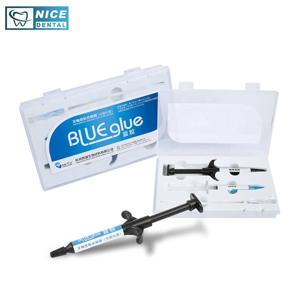 

Dental Orthodontic Adhesive Light Cure Bonding System-Blue Glue Type I