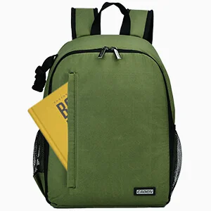 D6 samll ArmyGreen CADeN Многофункциональный рюкзак для камеры цифровая DSLR сумка для камеры водонепроницаемая сумка для наружного фотоаппарата чехол для фото для Nikon Canon sony - Цвет: D6 samll ArmyGreen