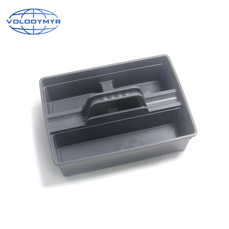 

Portable Tool Cart Plastic Cleaning Tool Box Cleaning Storage Box Car Organizer Car Gadget Small Classification Basket