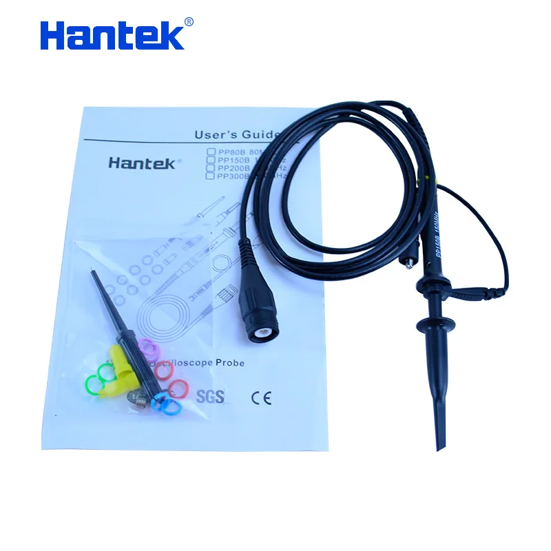 Цифровой осциллограф зонд X1 X10 150 МГц PP-150B тестовые Щупы для Hantek osciiloscope длина 130 см |