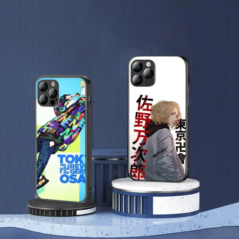 

Anime NEW tokyo revengers Phone Case for iPhone 7 8 11 12 Pro X XS XR Samsung A S Note 9 10 21S 71 Plus pro Max mobile bags