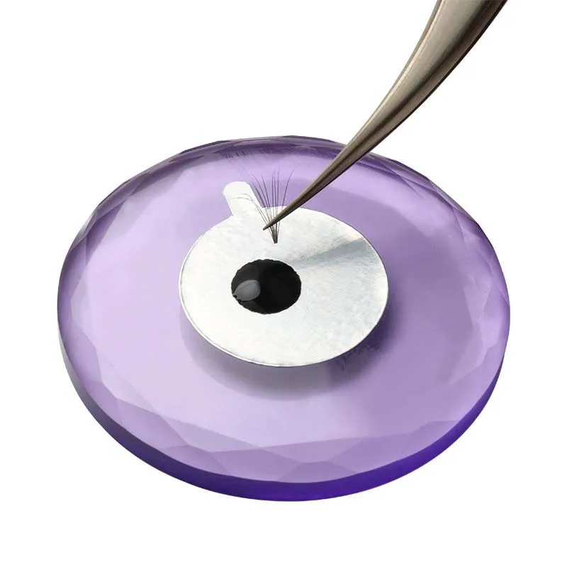 300 шт. Одноразовые Клей для ресниц держатель Фольга паллет наращивание клеевые