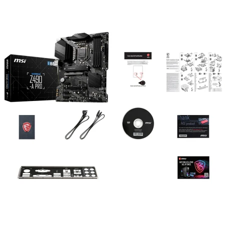 

MIS Z490-A PRO motherboard + I7-10700 CPU motherboard + CPU set