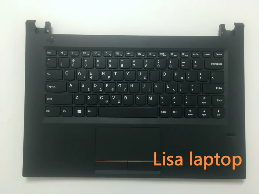 Для Lenovo upper case Q 80t8 FP w / KB GK C-Cover с клавиатурой черного цвета сенсорной панелью E42