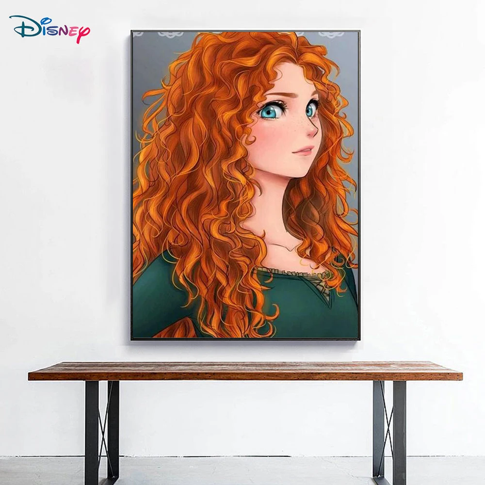 

Алмазная живопись Disney, серия принцесс, алмазная вышивка, мультяшное трехмерное изысканное украшение для дома, подарок 5D «сделай сам»