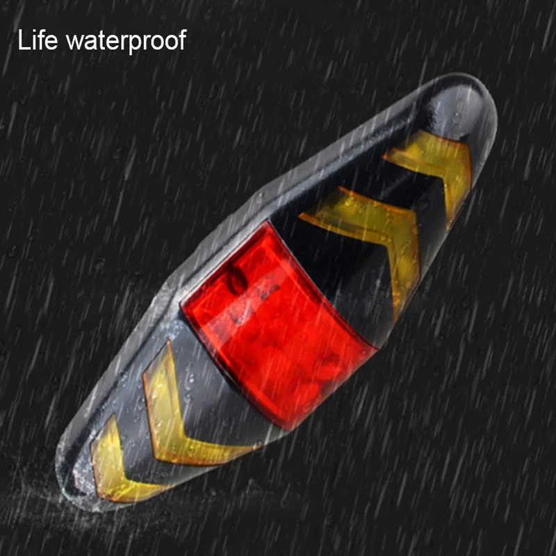 

USB Bicycle Rechargeable Smart Bike Turning Signal Cycling Taillight Intelligent Rear Light Remote Control LED Warning Lamp