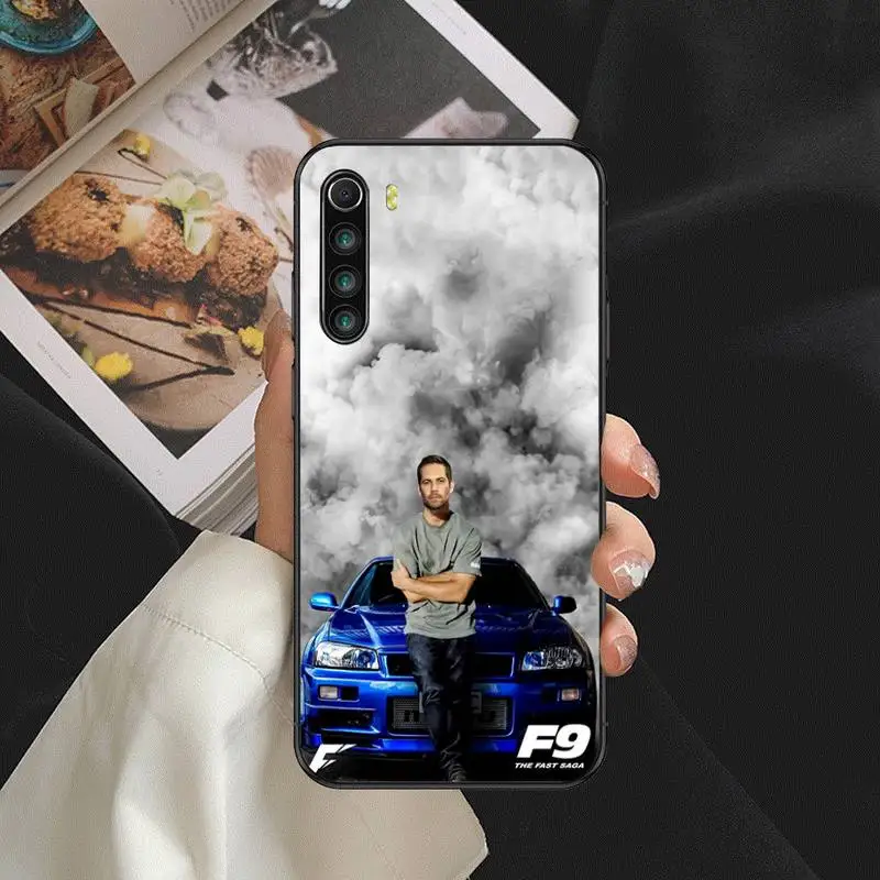 

Paul Walker Fast & Furious Phone Case For Samsung S note S10E 6 7 8 9 10 20 plus edge lite Cover Fundas Coque