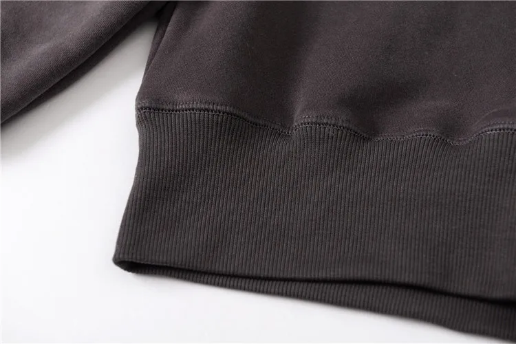 

Triangle collar women sweatshirt Flocking logo long sleeve casual wild loose lady pullover tops autumn winter new