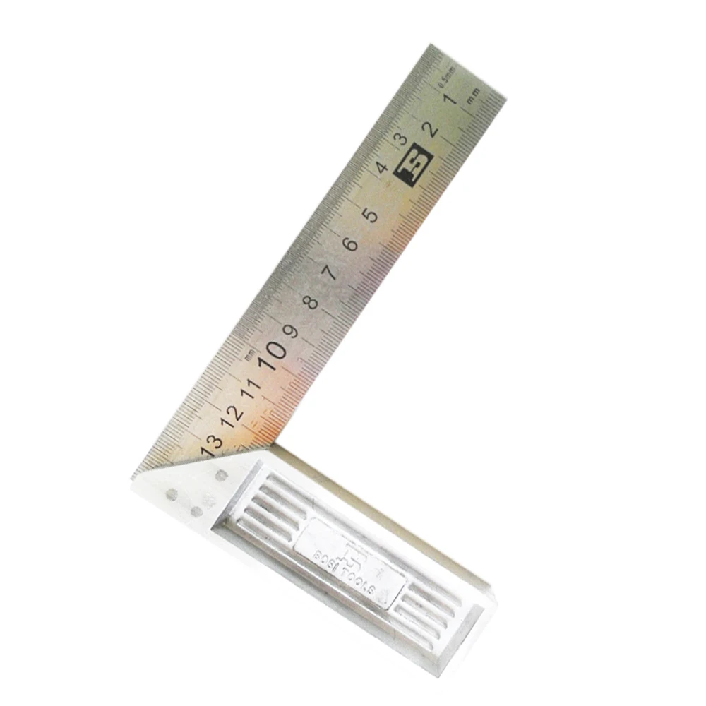 Квадратная измерительная линейка BOSI 15 см/6 дюймов | Инструменты