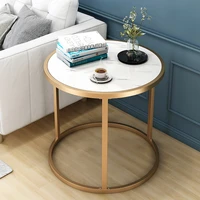minimalist creative bedroom bedside wrought iron bedside table coffee table small apartment desk nordic sofa side table cl51506
