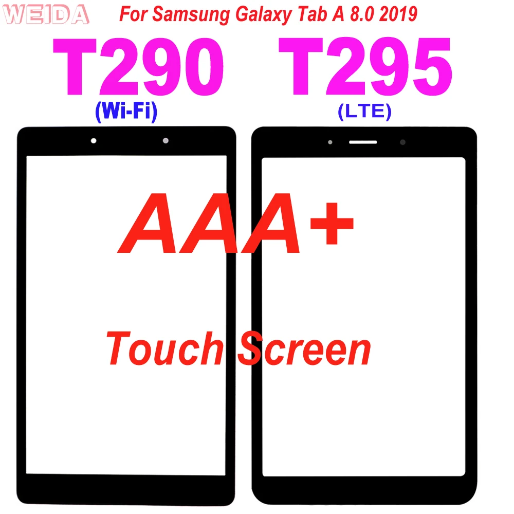 

Tela de substituição aaa + 8 ”para samsung galaxy tab a, painel de vidro SM-T290, para substituição de modelo 8.0, t290, t295