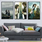 Outlander ТВ сериал шоу кино плакаты и принты Картина на холсте настенное искусство абстрактная картина декоративный домашний декор квадраты
