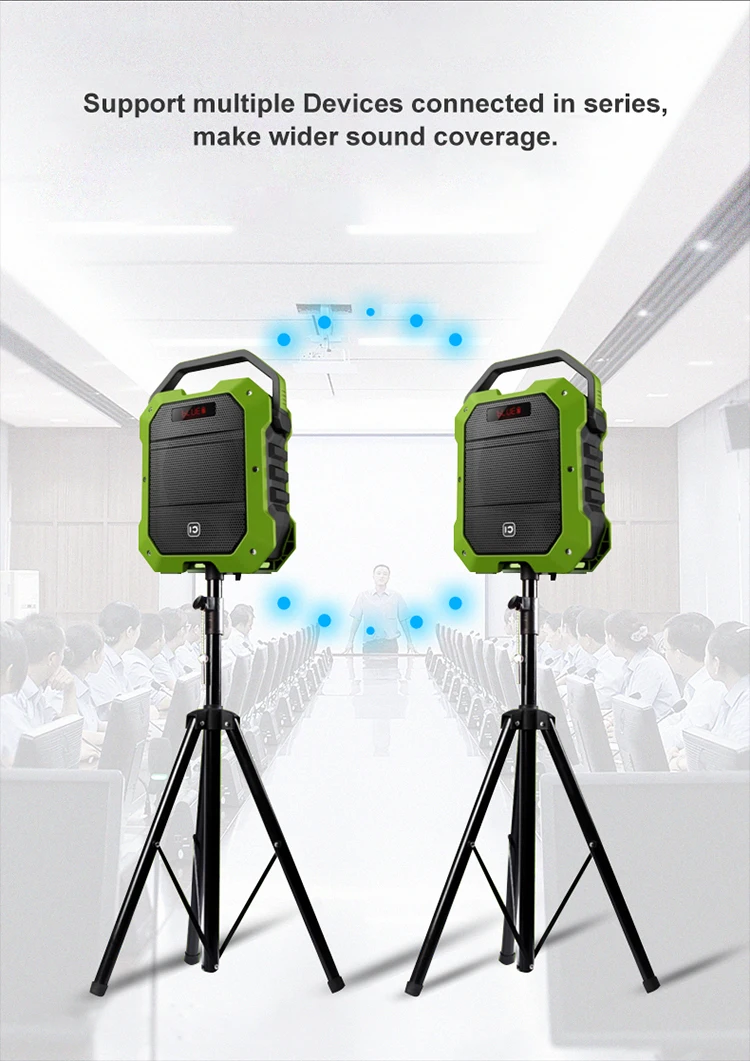 Профессиональный громкоговоритель 80 Вт рюкзак HIFI эхо открытый портативный