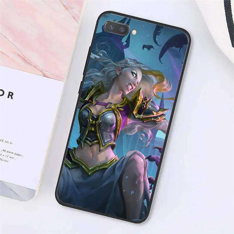 

Hearthstone Heroes of Warcraft Phone Case For Huawei Honor 7A 7C ru 5.7 8 8x 9 10 20lite 10i 20i Honor Play 6.3