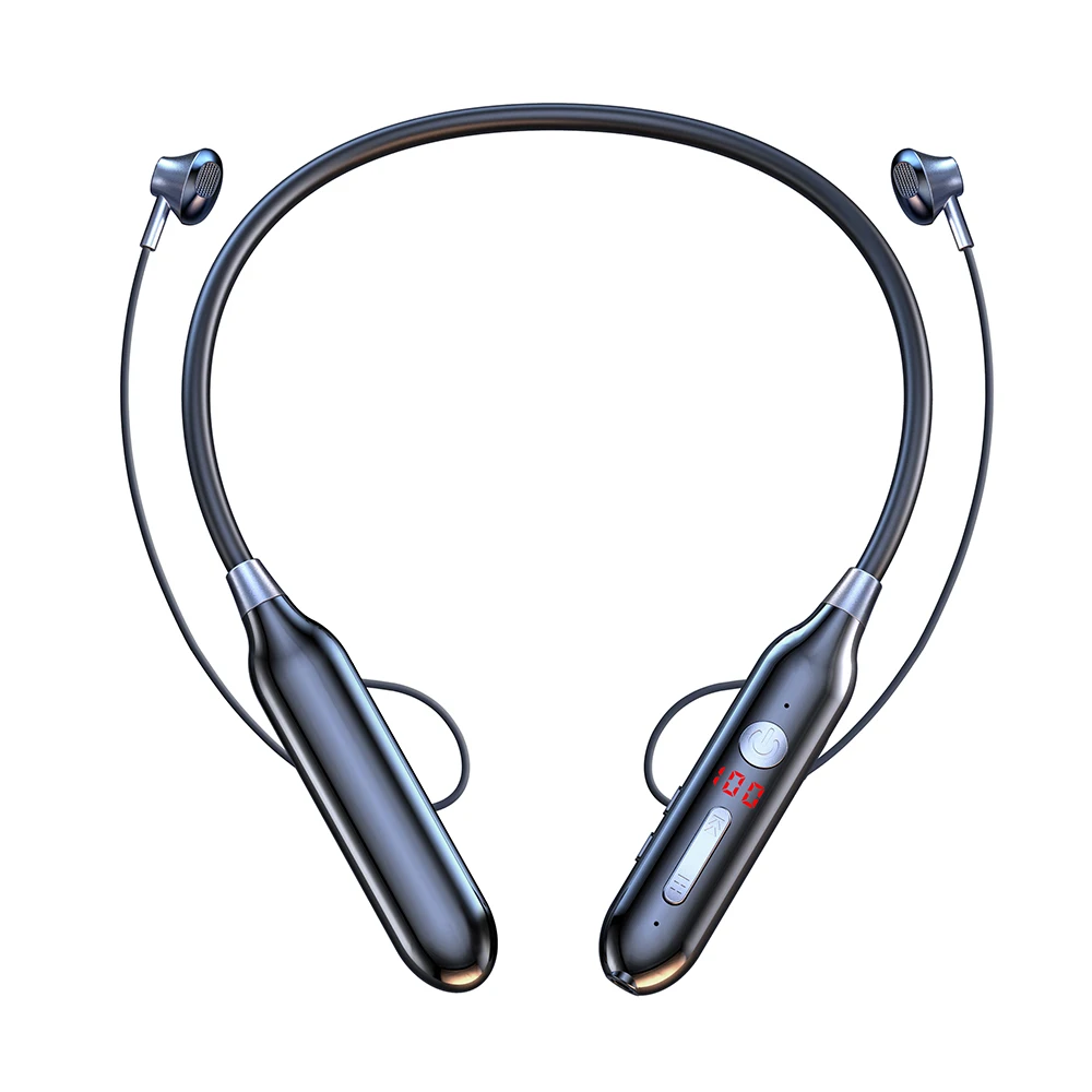 Беспроводные Bluetooth-наушники с магнитным всасыванием 100 часов работы | Электроника