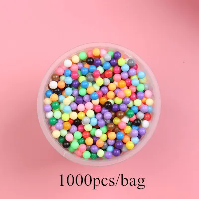 JC001-1000pcs 200-1000 шт 3D головоломка игрушка для детей развивающие спрей бусины Juguetes Твердые хрустальные алмазные перлер бусины головоломки игрушки - Цвет: JC001-1000pcs