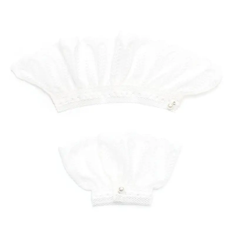 2 шт./пара 4 стиля для женщин девушки обманка расклешенные рукава цветочное