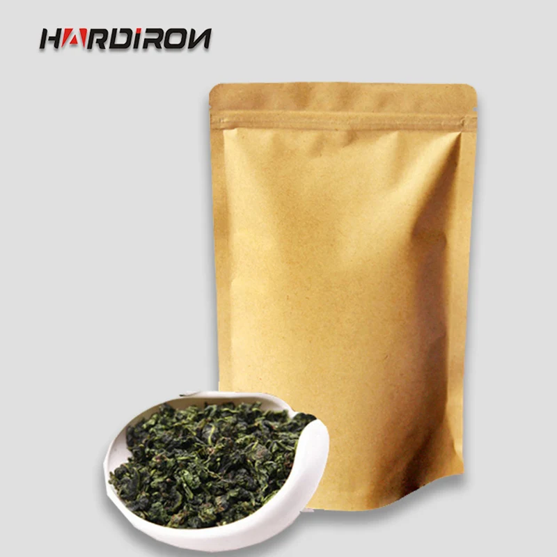 Желтая крафт бумага HARDIRON 0 28 мм встроенная алюминиевая фольга застежка молния