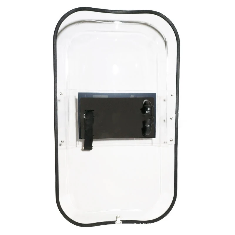 Transparent PC Riot Shield Security Equipment Hand-Held Protect Yourself With Rounded Edges And High Quality | Безопасность и