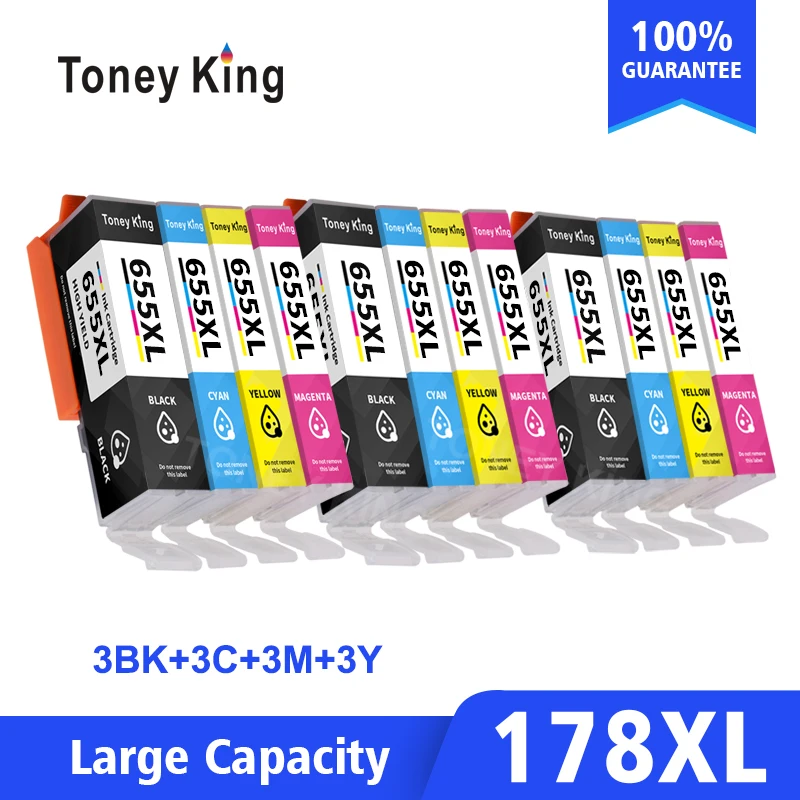 3 комплекта 655XL Замена чернильных картриджей для HP 655 HP655XL Deskjet Ink Advantage 3525 4615 4625 5525