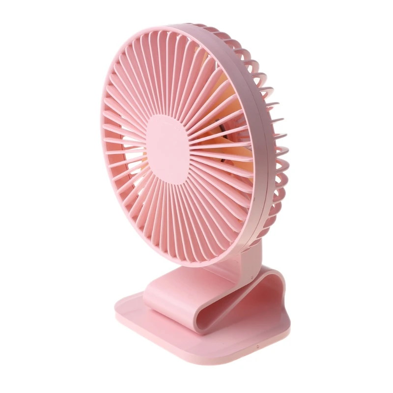 

Mini Portable Clip on Desk Fan USB Rechargeable Desktop Air Cooling Cooloer Office Outdoor Travel Home Appliance X37C