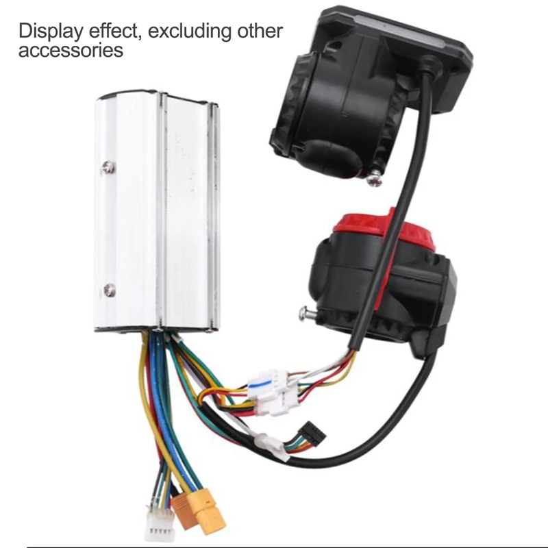 24V 36V Adjustable Electric Scooter Instrument Display Screen Switch Accelerator For 5.5 Inches Parts | Спорт и развлечения