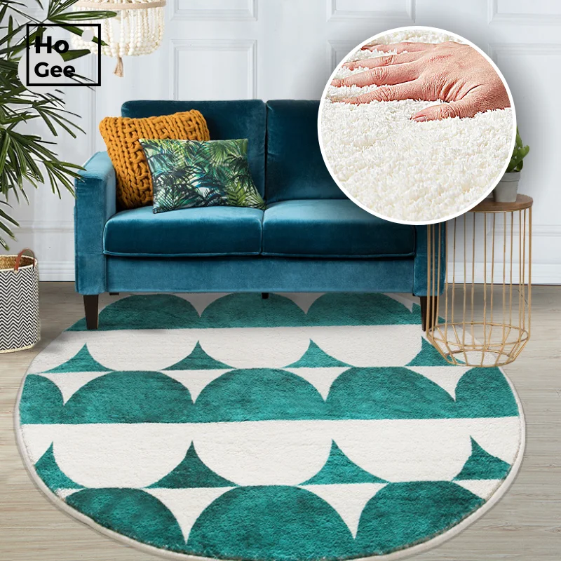 

Nordic Carpet Modern Living Room Fluffy Rug Furry Mat For Children Persian Plush Rug Baby Bedroom Carpet Fur Bedside Carpets